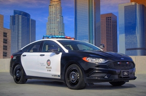 Ford Motor reveals world's first pursuit-rated hybrid police car